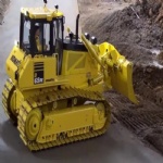 D65 crawler bulldozer